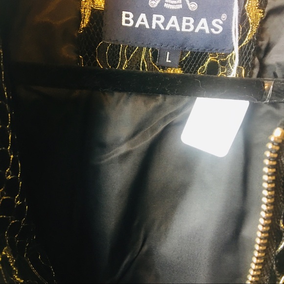 NWOT Men’s Barabas bomber jacket sz Lg B16 - Picture 7 of 8